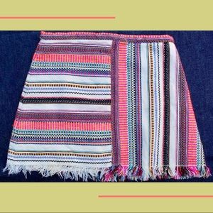 Zara Trafaluc multicolored skirt